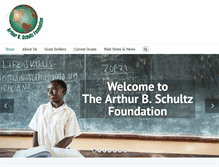 Tablet Screenshot of absfoundation.org